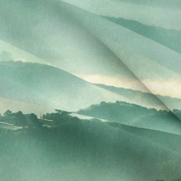 Large Beautiful Mountain Print Tapestry - Picture 2 of 2